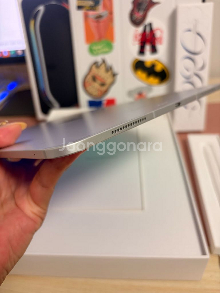 아이패드 프로 m4 13인치 256기가 셀룰러 풀박스--2