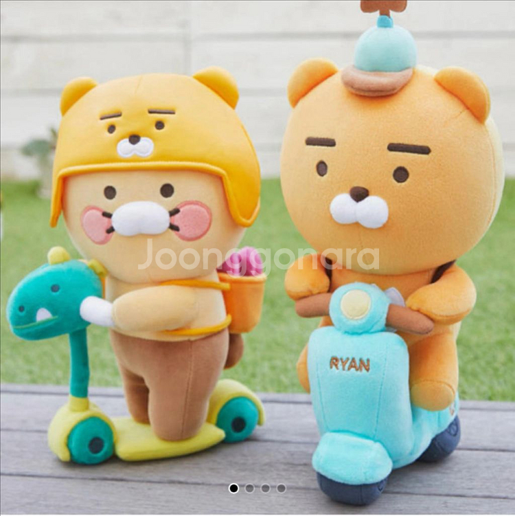 카카오프렌즈 춘식이 라이언 스쿠터 인형 팝니다(미개봉--0