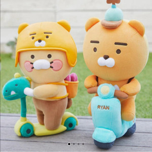 카카오프렌즈 춘식이 라이언 스쿠터 인형 팝니다(미개봉