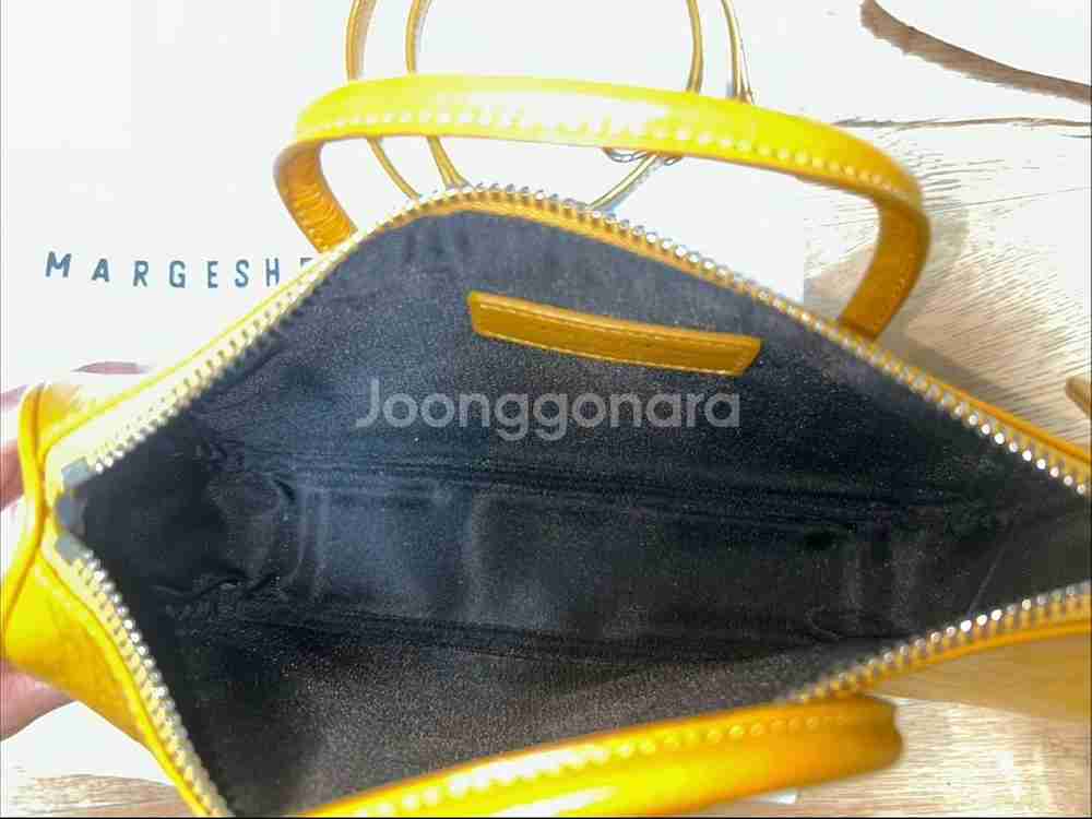 마지셔우드 머스타드 / 옐로우 / 지퍼스몰 / 호보백--2