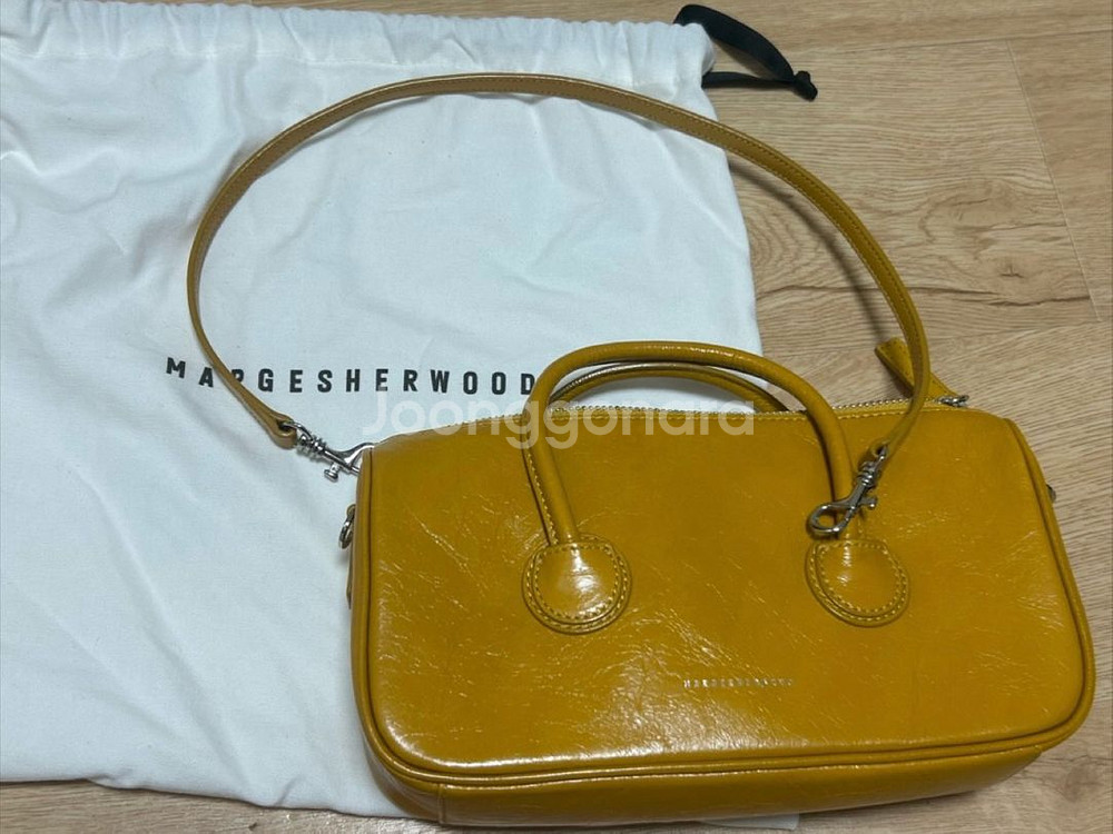 마지셔우드 머스타드 / 옐로우 / 지퍼스몰 / 호보백--1