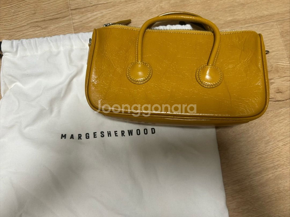 마지셔우드 머스타드 / 옐로우 / 지퍼스몰 / 호보백--0