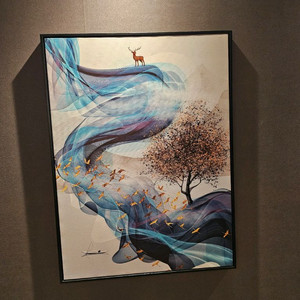 그림 사진 캔버스 액자 (유리없음)