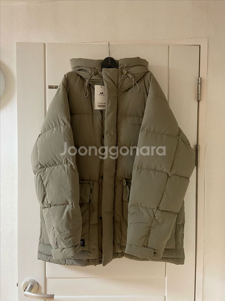 커버낫 매장정품 구스다운패딩 XL 사이즈 새제품--0