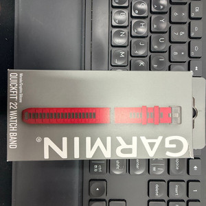 가민 큇핏 22mm 마르샬라그라파이트 밴드
