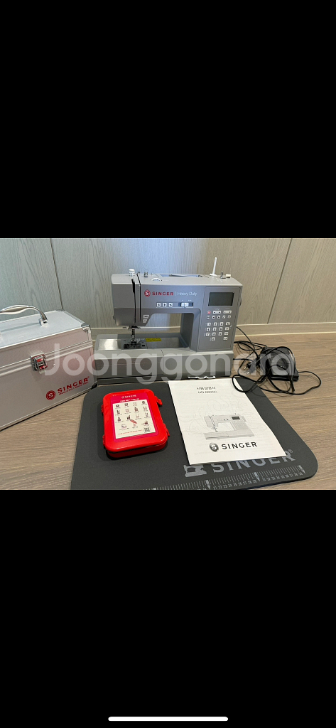 싱거6805C + 노루발 + 패키지--0