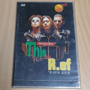 미개봉품 DVD R.ef 알이에프 라이브 뮤직 비디오