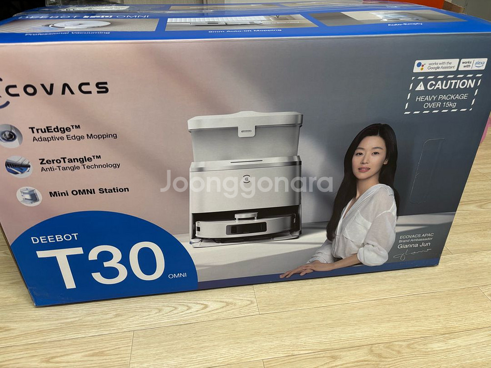 에코벡스 T30 OMNI 로봇청소기 전시상품--0