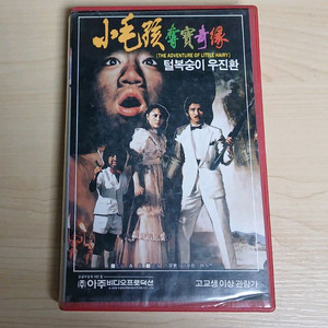 홍콩 야생 코메디 털복숭이 우진환 비디오 테이프