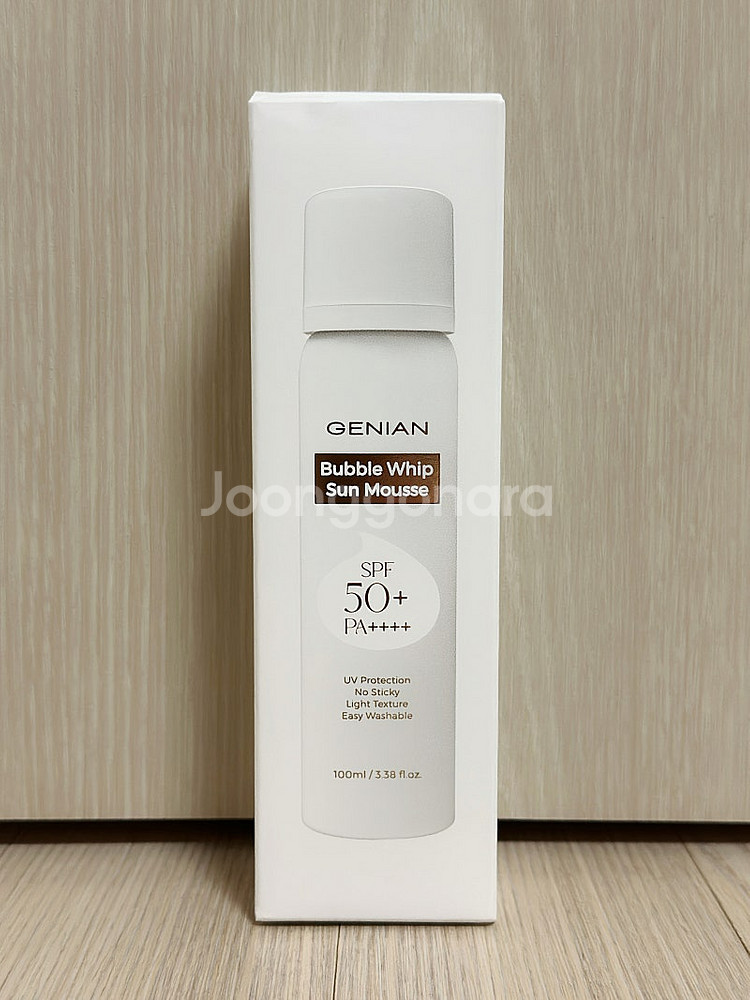 새상품) 지니안 버블휩 선무스--0