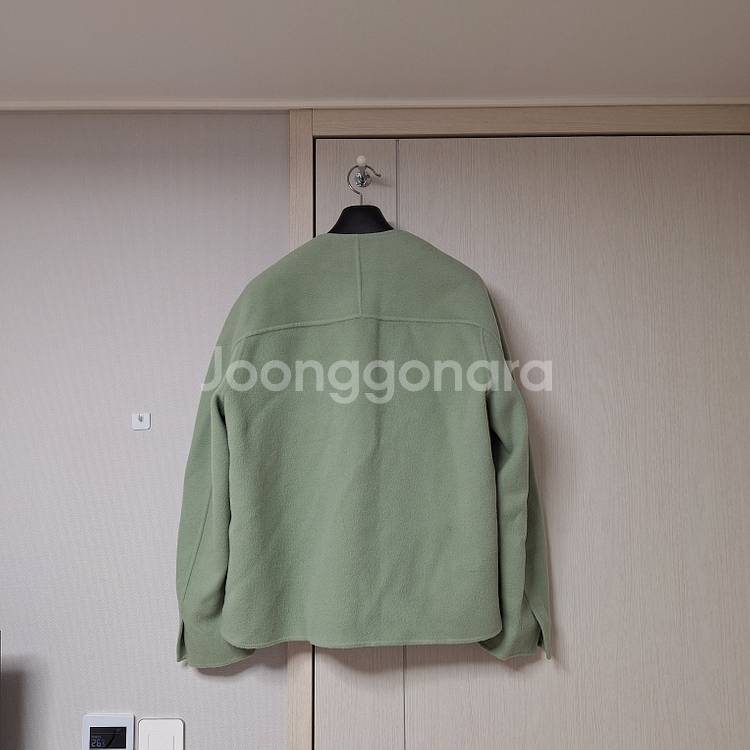 한섬 클럽모나코 울 캐시미어 핸드메이드 코트--2