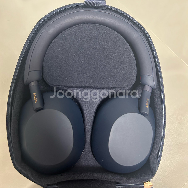 (풀박스)소니 헤드셋 WH-1000XM5 미드나잇 블루--3