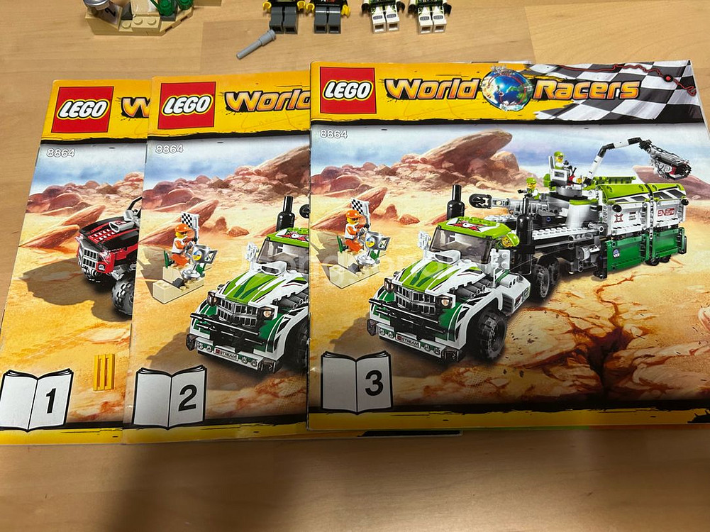 레고 월드레이서 사막의 경주(8864)--2