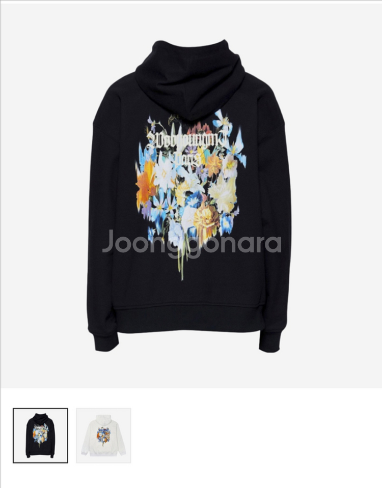 우영미 멀티 플라워 후드--0