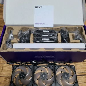 nzxt크라켄 엘리트360+아틱p12