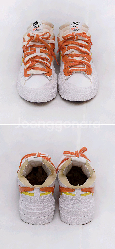 나이키x사카이 블레이저 로우 마그마 오렌지 (265)--4