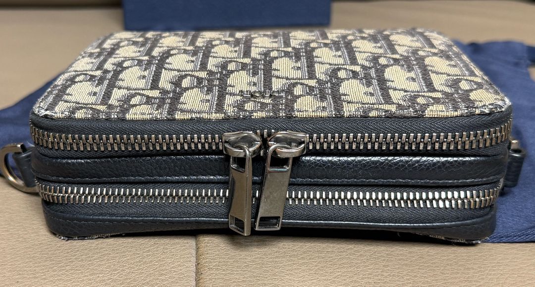 디올 오블리크 숄더 스트랩 파우치백 크로스백--7