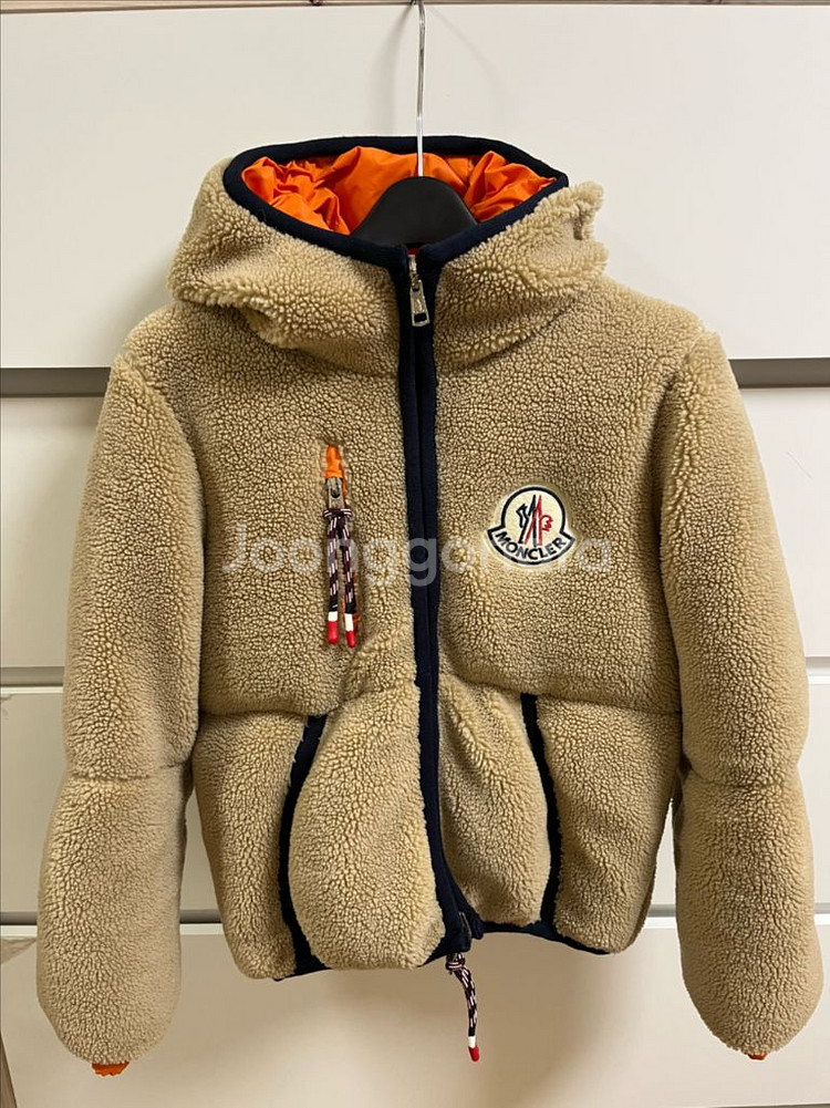 몽클레어 베이지 양털 패딩 130-140--0