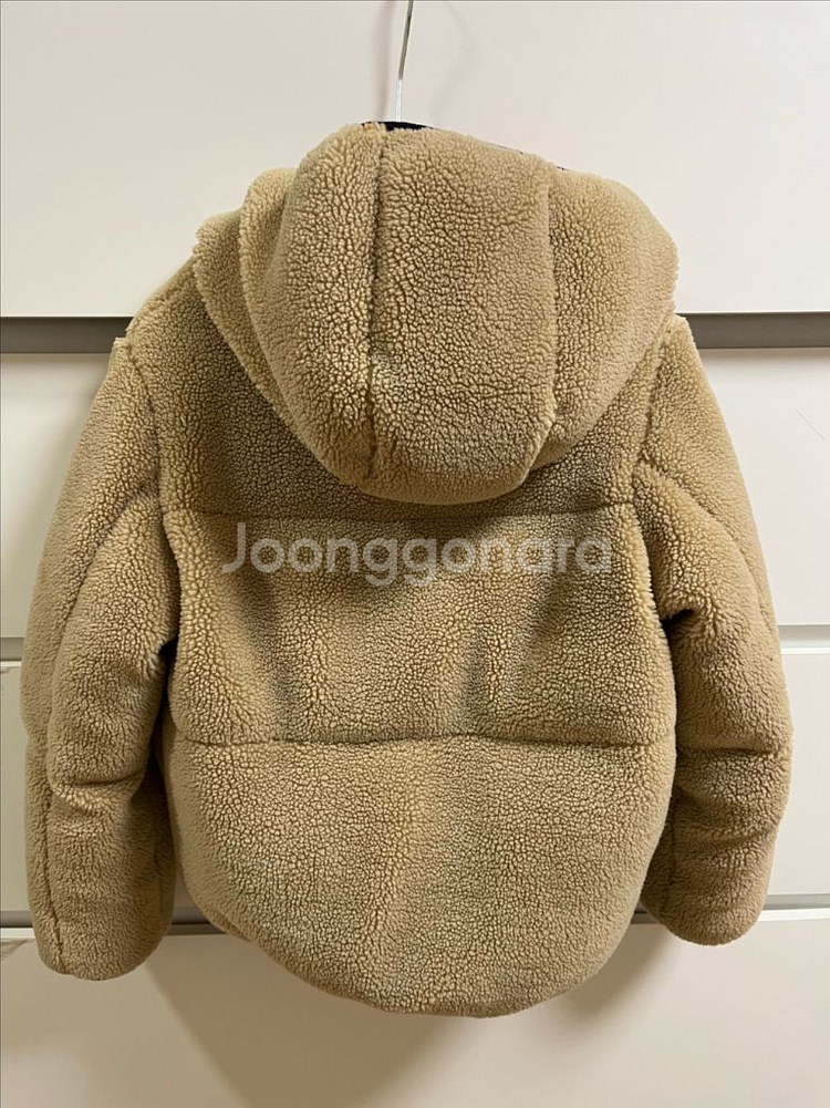 몽클레어 베이지 양털 패딩 130-140--2