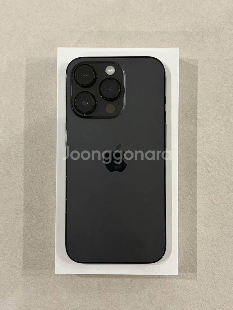 아이폰14프로 스페이스블랙 256gb--3