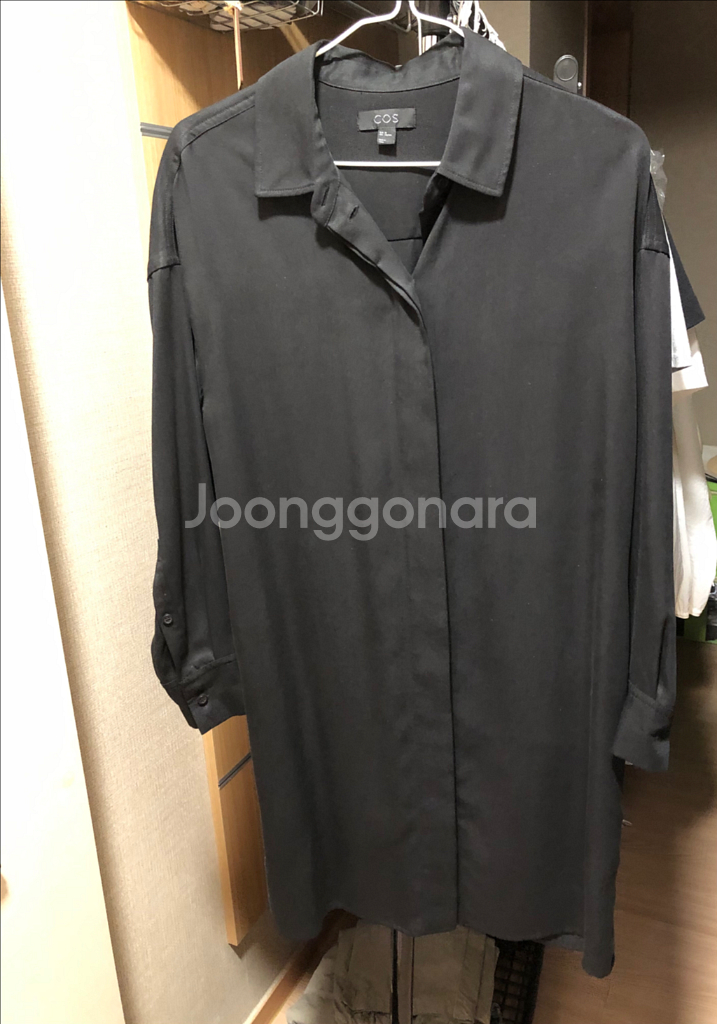 코스 cos 셔츠형 원피스 - 70000원--0