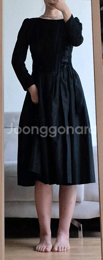 일제 고급수제 브랜드 롱원피스+일제 자켓 55사이즈--5