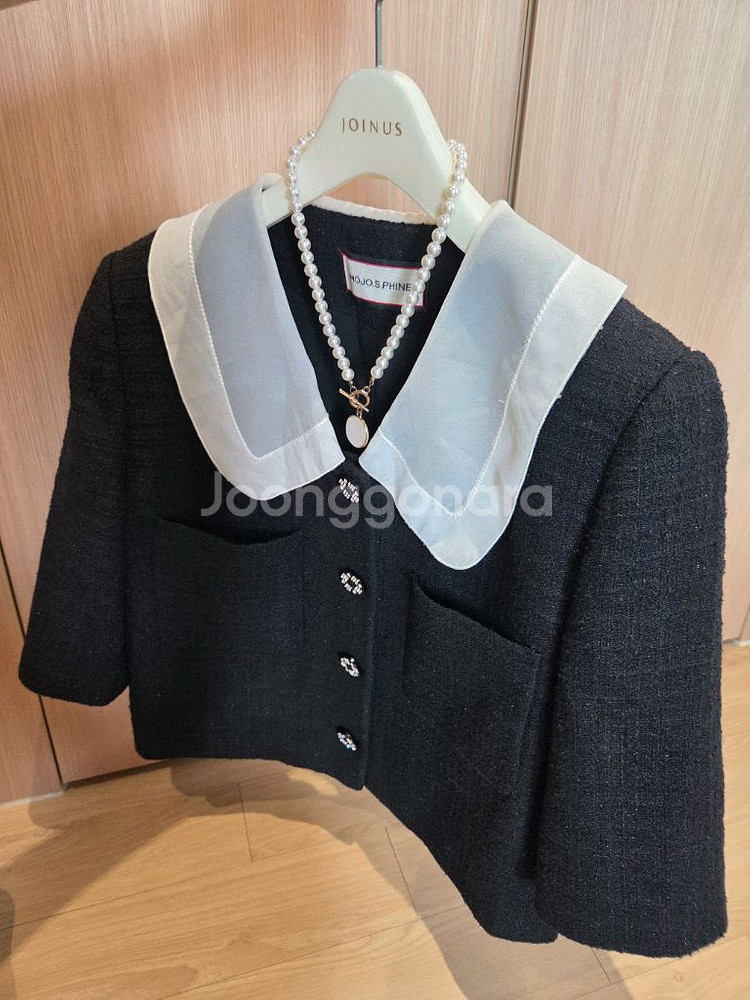 22 모조에스핀 트위드 자켓--1