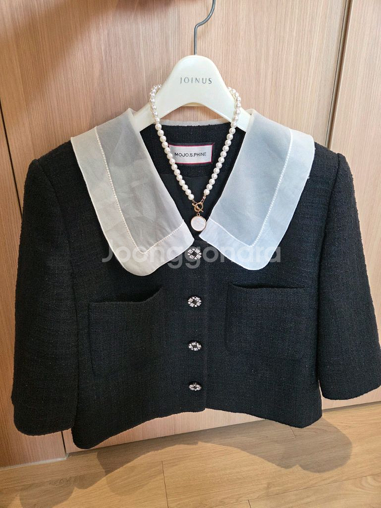 22 모조에스핀 트위드 자켓--0