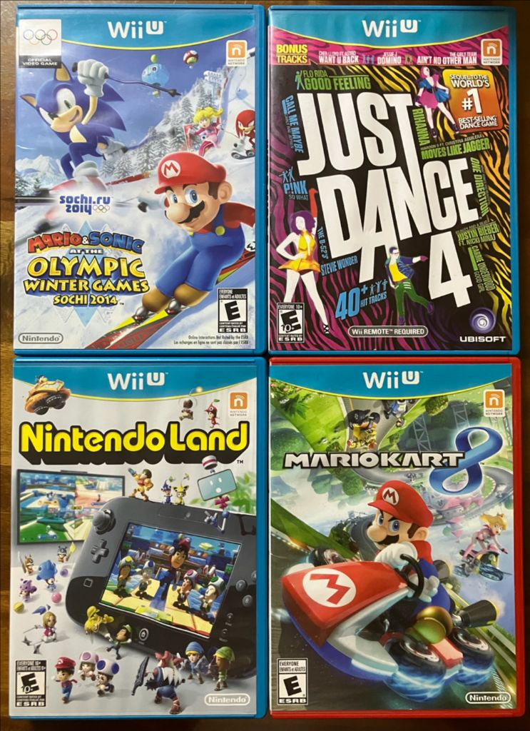 닌텐도 위, 닌텐도 위유 게임타이틀 이미지