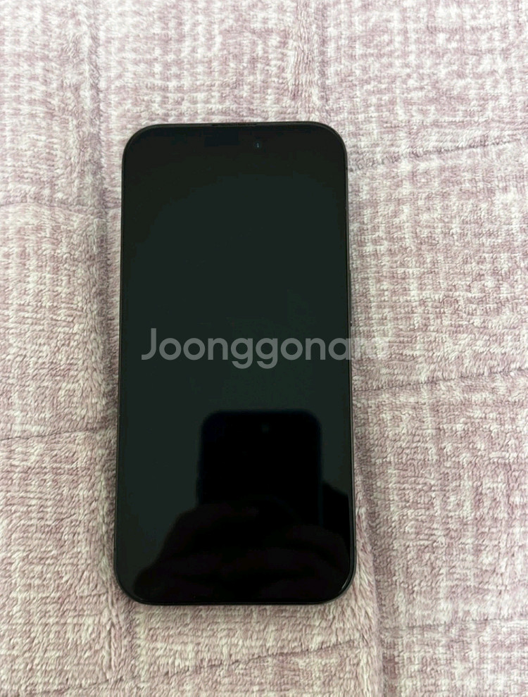 아이폰 15 프로 128G 블랙 팝니다--0