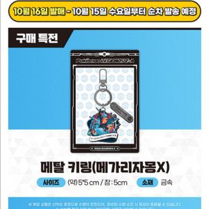 닌텐도 포켓몬스터 레전드 ZA 특전 메가리자몽 키링