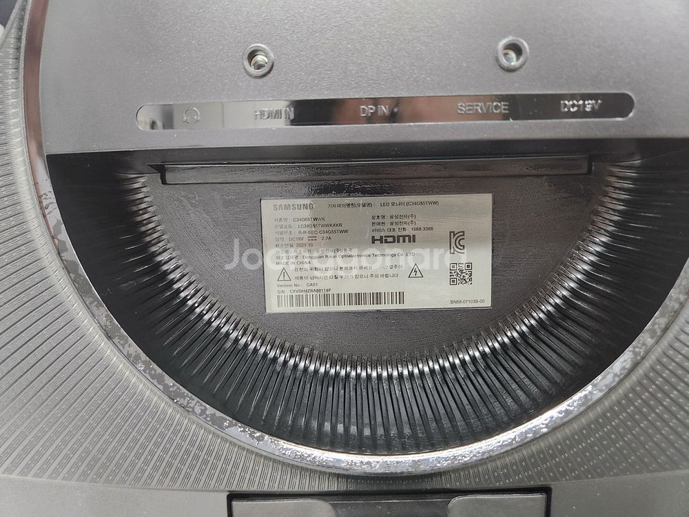 모니터 삼성 오디세이 g5 34커브드--2