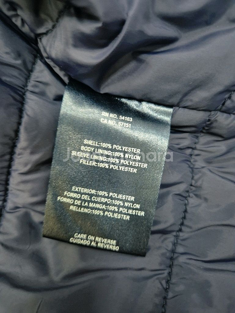 [M]<타미 힐피거> 후드 블랙점퍼--8