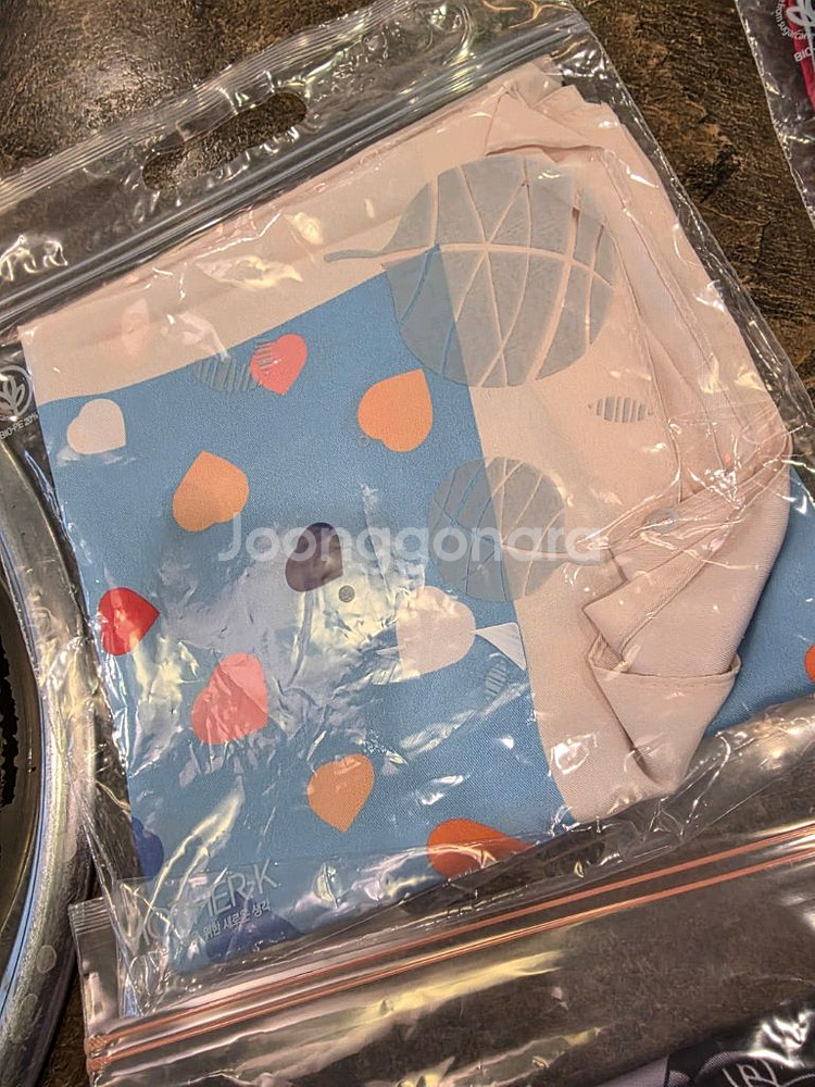 정사각형스카프4장--1