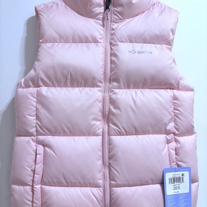 컬럼비아 키즈 패딩 조끼 새상품 (키 130cm 내외)