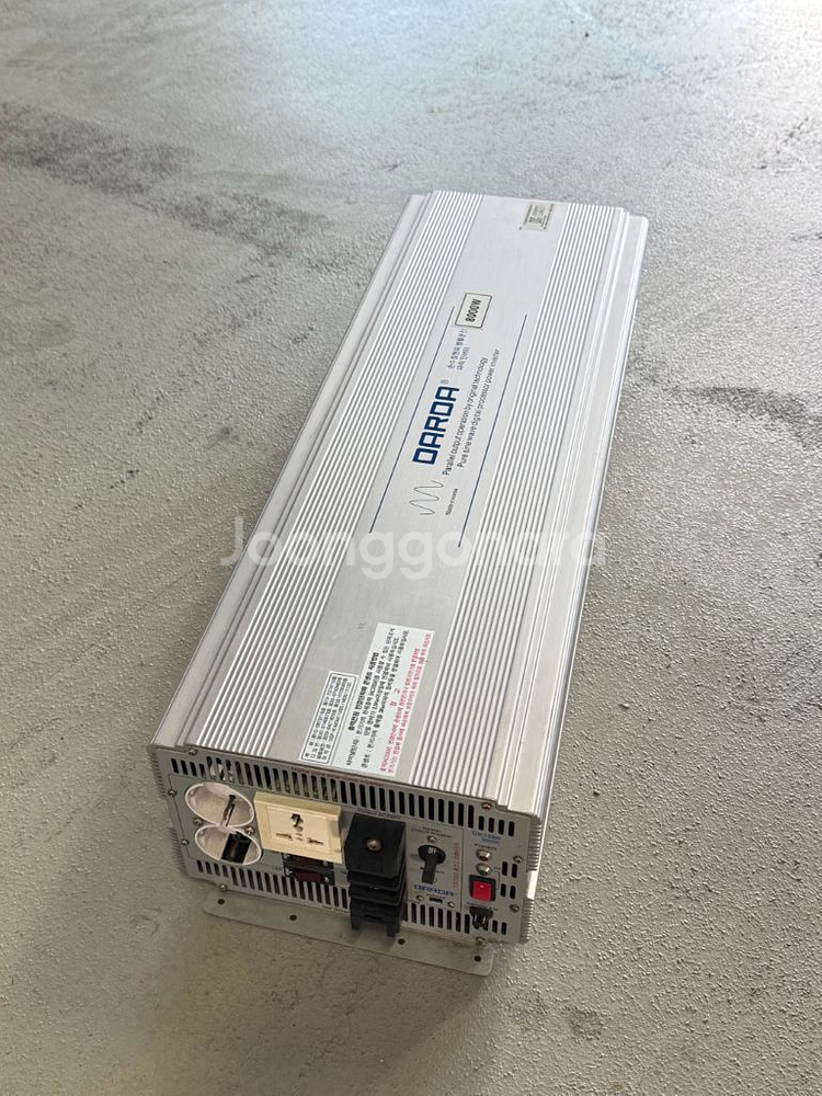 다르다 순수정현파 12v 8kw 인버터 dk1280--2