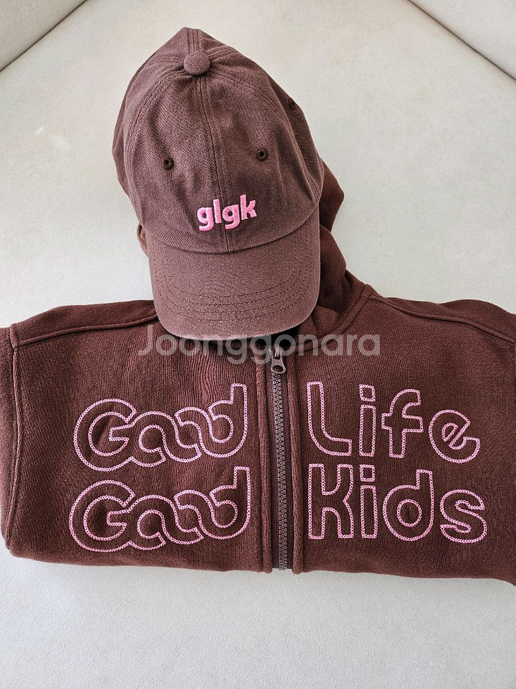glgk 후드집업 120사이즈. 키즈모자 일괄--0
