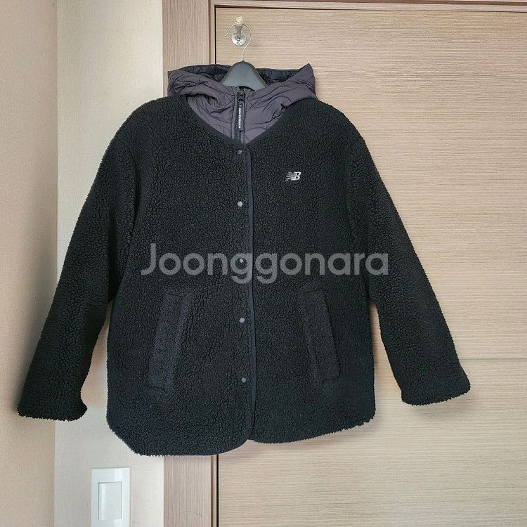 뉴발란스키즈 2way 경량 덤블점퍼 블랙 150사이즈--0