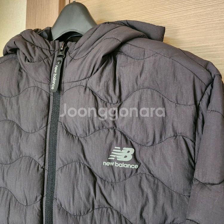 뉴발란스키즈 2way 경량 덤블점퍼 블랙 150사이즈--6