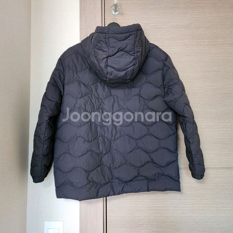 뉴발란스키즈 2way 경량 덤블점퍼 블랙 150사이즈--5