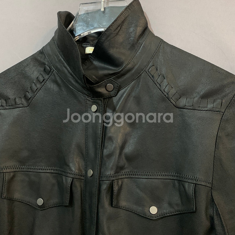 1 MAJE 마쥬 염소가죽 블라우스 셔츠 자켓--2