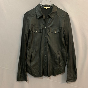 1 MAJE 마쥬 염소가죽 블라우스 셔츠 자켓