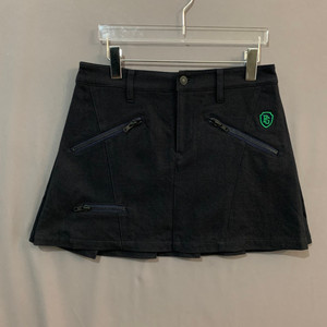 1 파리게이츠 골프 코튼 울 혼방 플리츠 스커트 치마