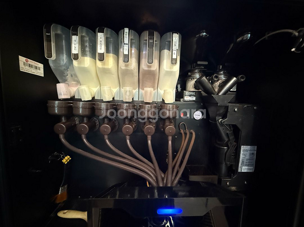 동구전자 A1 무인커피머신 커피기계 롯데기공 멀티자판기--1