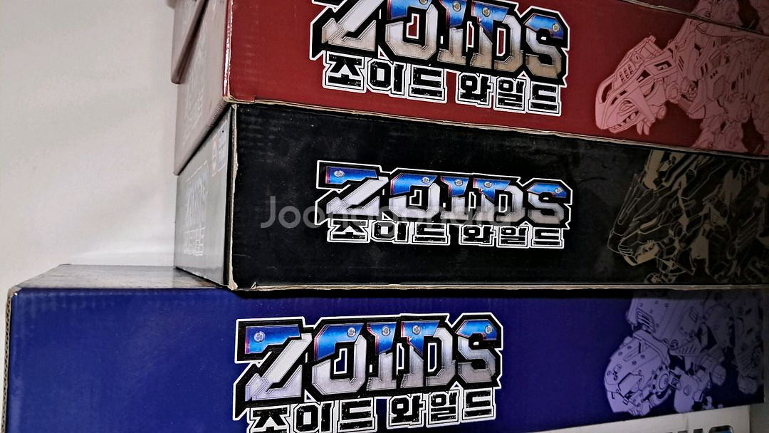 대원 한국정발 조이드와일드 블랙,레드,블루에디션--0