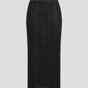 플리츠플리즈 스커트 시커 바텀1 스커트 블랙 3사이즈