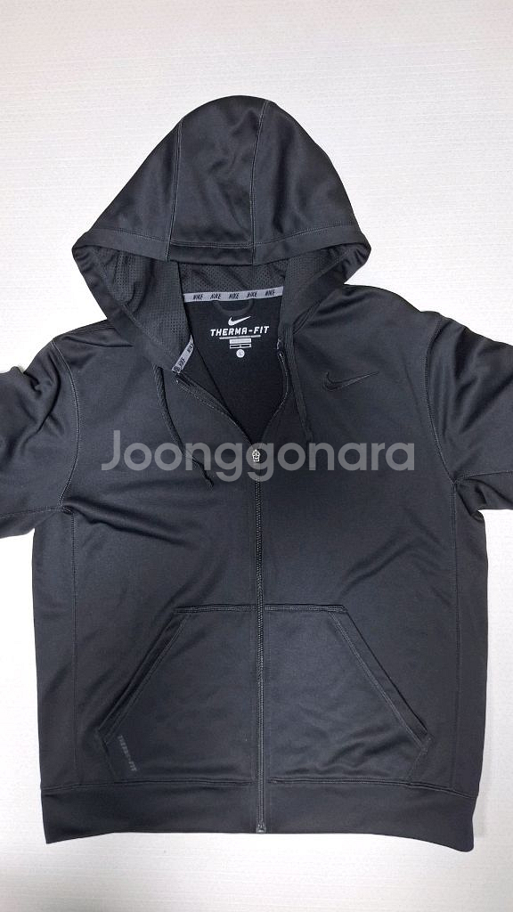나이키 써마핏 후드 집업자켓 100 안감약기모--4