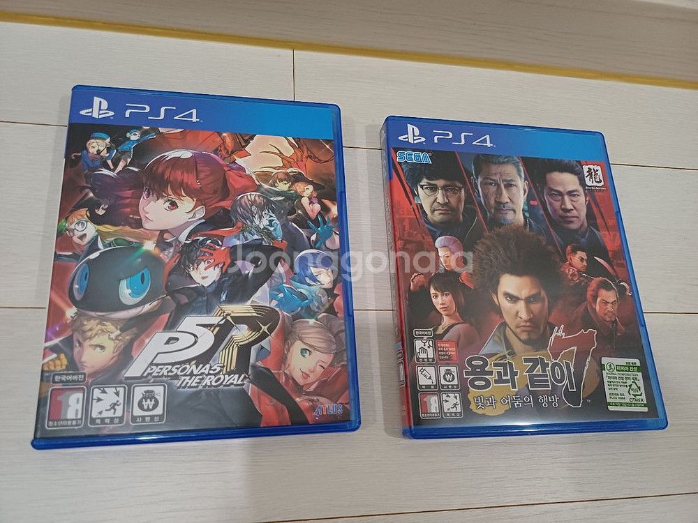 PS4 페르소나5 더 로얄, 용과같이7 일괄--0