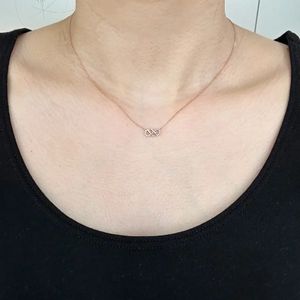 스톤헨지 14k 로즈골드 목걸이