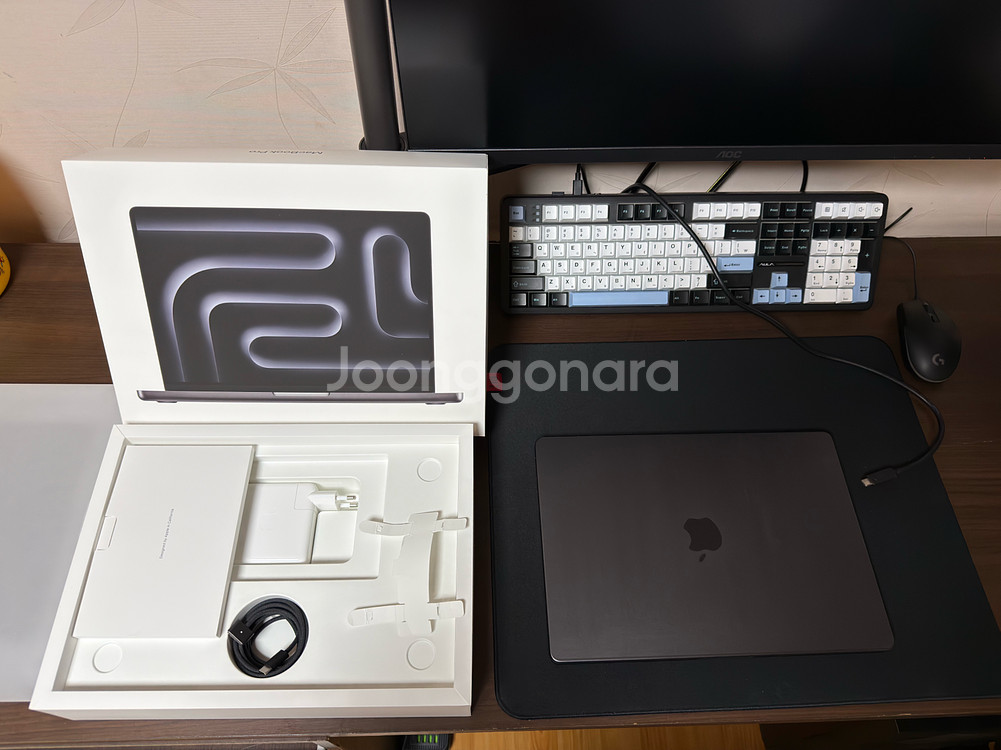 맥북 프로 14 M4 14코어 1tb 스페이스블랙--0
